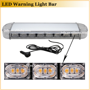 21 אינץ 12V-24V 60W LED אדום כחול ירוק אמבר led רכב משאית למעלה גג מגנטי מהבהב אזהרת חירום אור בר - Product Image 3