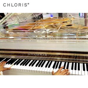 <span class=keywords><strong>Piano</strong></span> <span class=keywords><strong>de</strong></span> Acrílico Transparente para Conciertos y Escenarios, Muebles <span class=keywords><strong>de</strong></span> Hotel <span class=keywords><strong>de</strong></span> Lujo Chloris, Precio del <span class=keywords><strong>Piano</strong></span> <span class=keywords><strong>de</strong></span> Cristal <span class=keywords><strong>de</strong></span> 275 con Luces LED - Product Image 5