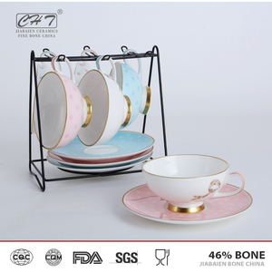 Elegent royal <span class=keywords><strong>gracia</strong></span> diseños de vajilla de cerámica plato de postre de porcelana tazas de café para la venta - Product Image 1