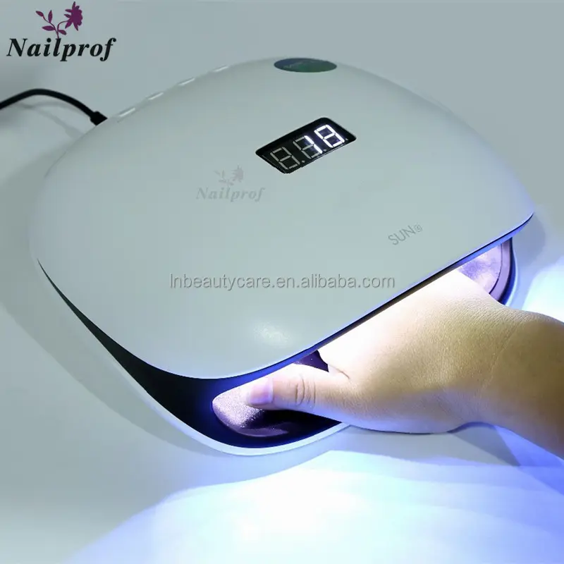 Best Quality Nailprof 48ワットSUN4 Led Nail UV Lamp For UV LED Nail Gel With Timer