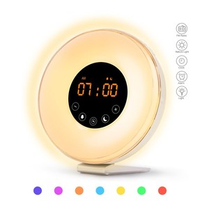 Niños Digital Radio Reloj <span class=keywords><strong>despertador</strong></span> con función Snooze inteligente, control táctil y USB recargable - Product Image 1