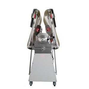 Rouleau <span class=keywords><strong>de</strong></span> pâte <span class=keywords><strong>de</strong></span> <span class=keywords><strong>cuisine</strong></span> électrique en acier inoxydable, équipement <span class=keywords><strong>de</strong></span> boulanger - Product Image 3