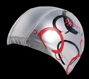 <span class=keywords><strong>Gorro</strong></span> de natación PU con logotipo personalizado impreso - Product Image 3