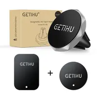 Getihu suporte de carro magnético para celular, 360 graus, montagem por ventosa, agente dropshipping