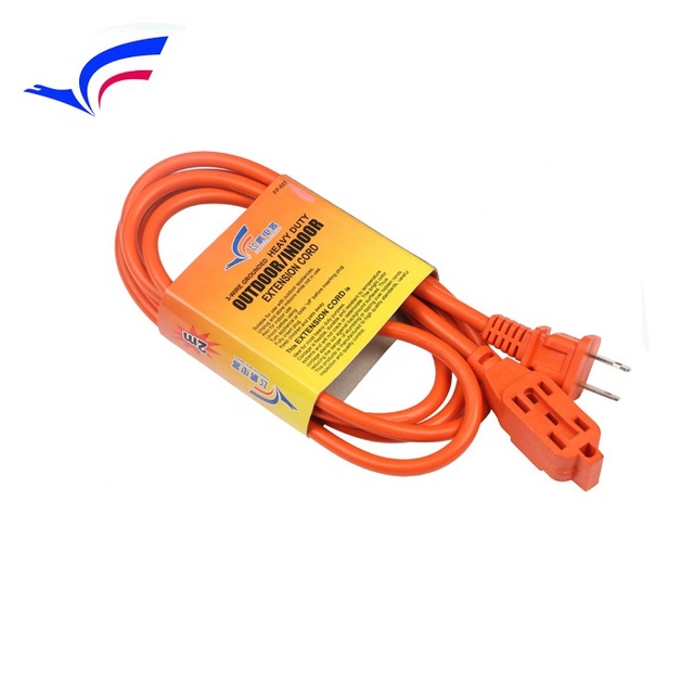 Heavy Duty Outdoor Extension Cord Multi-Plug AC Power Cord with NEMA Female End for Industrial Equipment Application