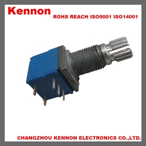 Potenciómetro de Control de Volumen Estéreo Rotatorio de 9 mm y 10k con Interruptor, 50k 20k 10k RK09 ALPS ALPHA - Product Image 2