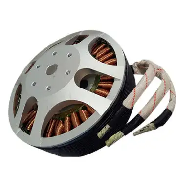 35KW Brushless motor 15470 for electric plane and electric car with 120V 500A airplane ESC
