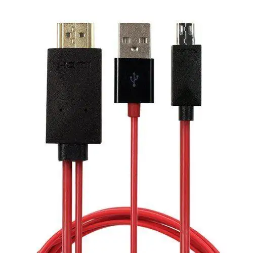 MHL mikro usb HDMI 1080 P HDTV Kablosu Adaptörü Samsung Galaxy S5 S4 Not 3 2