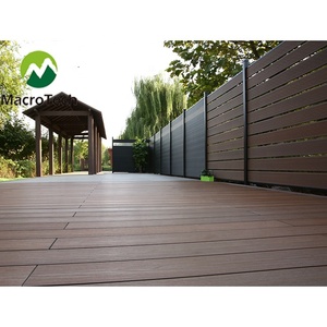 Tốt Nhất Ngoài Trời WPC Gỗ Nhựa Rắn Uv-resistant Co-đùn Decking - Product Image 4