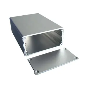 69*34mm Aluminium extrusie behuizing voor PCB Power bank behuizing met graveren logo