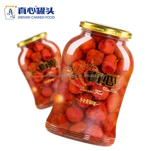 China Famous Brand Canned Fruits Strawberry Fresh Fruits Canned Strawberry