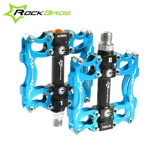 ROCKBROS venta al por mayor <span class=keywords><strong>de</strong></span> aleación <span class=keywords><strong>de</strong></span> aluminio ultraligero doble rodamiento sellado <span class=keywords><strong>de</strong></span> Ciclismo <span class=keywords><strong>MTB</strong></span> DH <span class=keywords><strong>de</strong></span> bicicleta <span class=keywords><strong>plataforma</strong></span> Pedal - Product Image 6