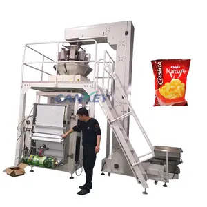 CK-LK720 Automatic Chin Chin Packing Machine with Multihead Weigher