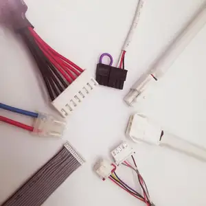 定制jst 5毫米间距XLR 4针连接器汽车布线电缆