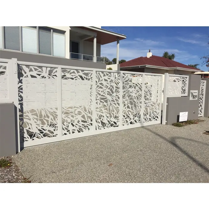Backyard Decorative Laser Cut Metal Sheet Garden ScreenとPrivacy Fence Panel