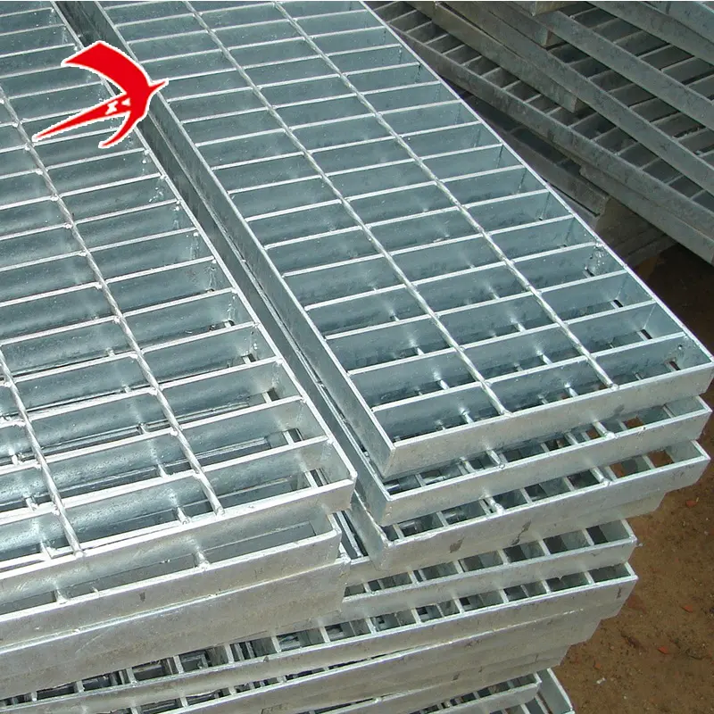 Steel floor decking galvanized metal steps industrial steel grating