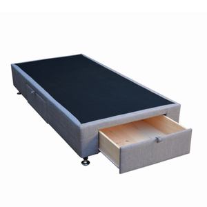 Bedroom <strong>Bed</strong> <strong>Single</strong> Fabric <strong>Bed</strong> <strong>Base</strong> <strong>With</strong> <strong>Drawers</strong> - Product Image 2