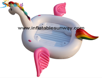 Flotteur gonflable énorme 55 cm, flamant rose/licorne, piscine d'island, pour fête, pour plus de 6 à 8 personnes