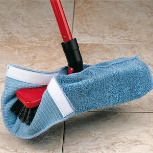 Mopa de Microfibra Lavable con Cinta Mágica para el Hogar, Paño de Limpieza Reutilizable, Reemplazo para Escoba - Product Image 4