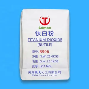 Uso General rutilo dióxido de titanio para la pintura del coche edificio/recubrimiento de TiO2 pigmento