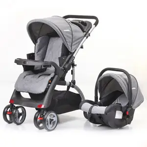 Mamakids K-98KC מכירה לוהטת תינוק pram EN1888 סטנדרטי מסוגל לקפל עגלת תינוק לדחוף כיסא