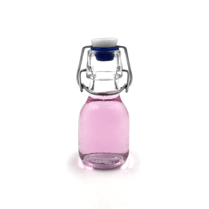 Mini 50ml Small Favor Beverage Juice <strong>Swing</strong> <strong>Top</strong> Glass <strong>Bottles</strong> with <strong>Swing</strong> <strong>Top</strong> for Self-Filling - Product Image 2