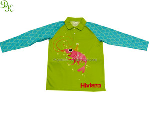 Sublimation de conception personnalisée en polyester 100% pour t-shirt polo bébé garçon - Product Image 3