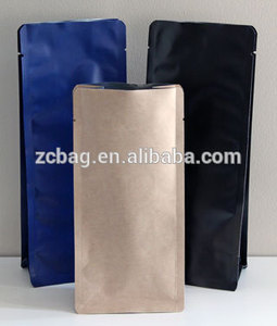 bolsa de bolsa, cuatro lado sello lateral parables cerradura de la cremallera, cuádruple apartamento bolsa con cierre de cremall - Product Image 1