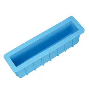 Non-stick Large 4 zoll Deep 3D Silicone Soap Molds, Soap Moulds für Wholesale