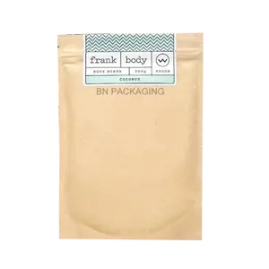 Scrub Bag Oem Wholesale Coffee Face Body Scrub Dropshipping Packaging Bag With Private Label