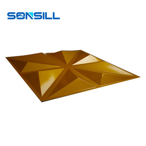Moderne mur décoratif plaques <span class=keywords><strong>pvc</strong></span> de <span class=keywords><strong>douche</strong></span> en plastique 3d panneaux muraux - Product Image 3