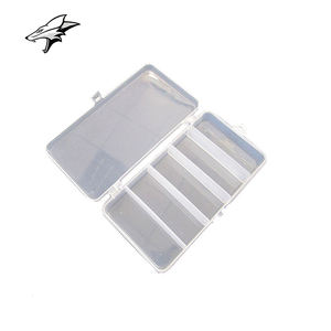 Caja transparente de plástico transparente para Señuelos de Pesca, accesorios para peces de una sola capa - Product Image 1