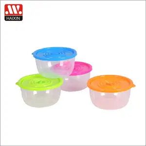 Manufacturing Microwavable kids bento lunch box plastic PP 350ML round thermal food container