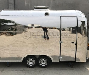<span class=keywords><strong>Remorque</strong></span> mobile de cuisine d'acier inoxydable de chariots de nourriture réfrigérés Offre Spéciale - Product Image 6