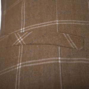 MA103 Set Pakaian Pria Inggris Ramping Penjahit Buatan Inggris Setelan Desainer Pengusaha <span class=keywords><strong>Blazer</strong></span> Coklat Pria Setelan Pentas Murah
