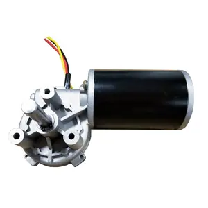 48V Dc Motor Met Worm Versnellingsbak Voor Draad Feeder