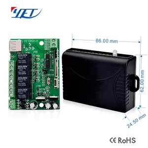 433.92 MHZ 4 kanalen draadloze afstandsbedieningen signaal ontvanger YET850