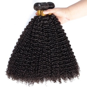 Tissage en lot mongol avec fermeture à l'avant, cheveux <span class=keywords><strong>afro</strong></span> crépus et bouclés - Product Image 2