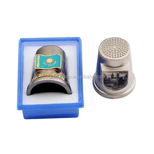 Custom Souvenir Decorative Metal Thimble Collectible Handmade Sewing Thimbles