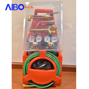 Professional Brass Tote Oxygen Acetylene Propane <strong>Welding</strong> Cutting Torch <strong>Kit</strong> with Tank - Product Image 4