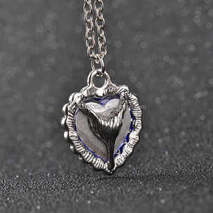 Ensemble de bijoux de mariage pour femmes, cœur de l'océan, pierre bleue <span class=keywords><strong>Titanic</strong></span>, <span class=keywords><strong>collier</strong></span> et boucles d'oreilles en cristal - Product Image 4