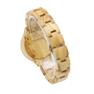 2017 Vogue OEM wholesale price ladies wrist watch Wood wooden Clock - Product Image 5