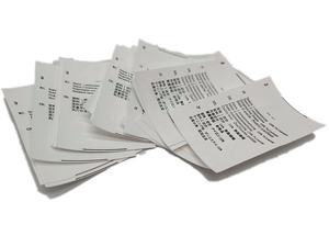 Custom Wash <strong>Label</strong> Printing Barcode <strong>Label</strong> Care Ptivate <strong>Label</strong> for Clothing - Product Image 3