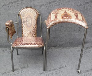 Chaise de prière musulmane élégante de haute qualité YC-G155 en métal robuste, style de conception moderne pour théâtre, salon, hôtel, salle à manger - Product Image 4
