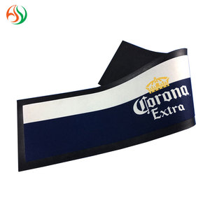 Tapis de bar en caoutchouc nitrile personnalisé, impression couleur intégrale, imperméable, tapis de comptoir de bar, vente folle - Product Image 3