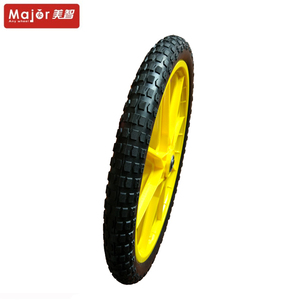 1.75 pouces largeur pneus eva mousse semi-pneumatique roues de vélo