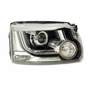 Paire de phares avant de remplacement pour Land Rover <span class=keywords><strong>Discovery</strong></span> <span class=keywords><strong>3</strong></span> LR3 2005-2009 et <span class=keywords><strong>Discovery</strong></span> <span class=keywords><strong>4</strong></span> LR4 2010-2013 (modèles 2014-2016) - Product Image 5