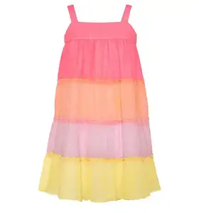 Custom Summer Women Beach Dress Cover Up Women Kids Chiffon Beachwear