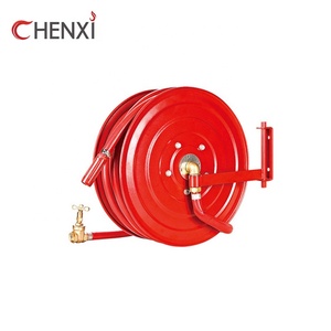 LPCB Certificated Stainless Steel <strong>Fire</strong> Hose Reel <strong>Drum</strong> with Nozzle Manual Fixed Type - Product Image 2