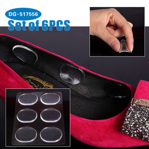 6 pezzi Anti-Slip Gel di silice sport e solette per la salute <span class=keywords><strong>in</strong></span> <span class=keywords><strong>Silicone</strong></span> protezioni per il <span class=keywords><strong>tallone</strong></span> e cuscinetti adesivi per sandali e scarpe con tacco alto - Product Image 4